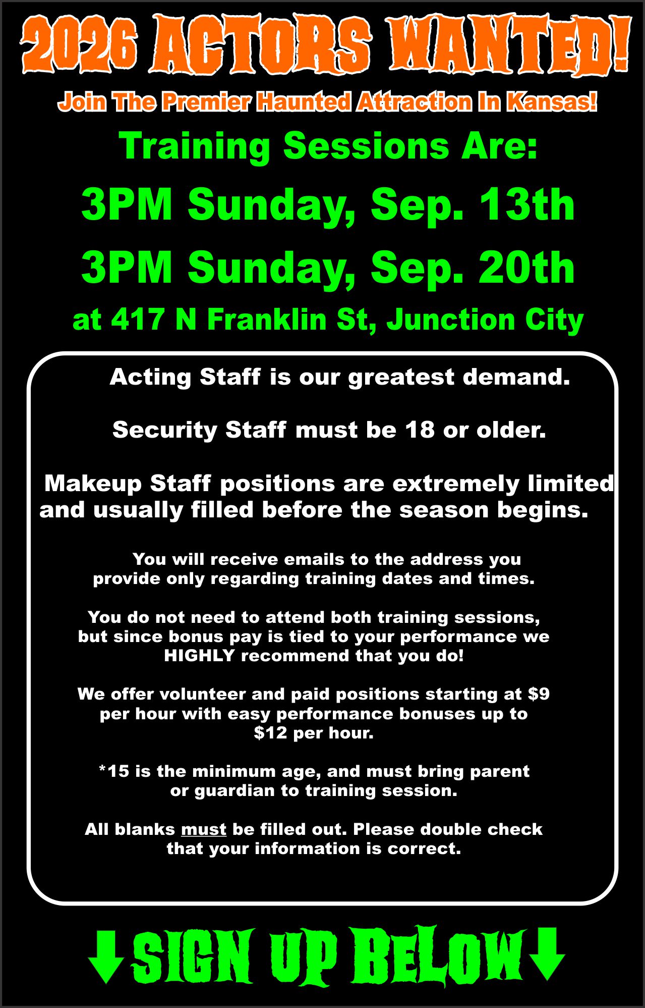 2026 ZT Actors Wanted